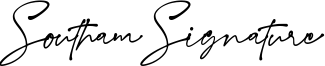Southam Signature Font