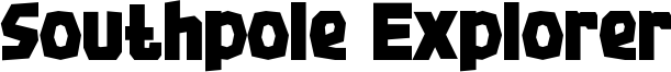 Southpole Explorer Font