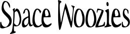 Space Woozies Font