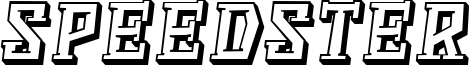 Speedster Font