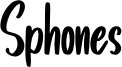 Sphones Font