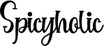 Spicyholic Font