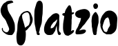 Splatzio Font