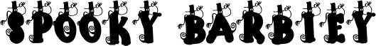 Spooky Barbiey Font