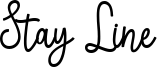 Stay Line Font