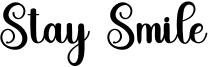 Stay Smile Font