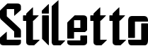 Stiletto Font