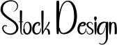 Stock Design Font