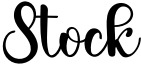 Stock Font
