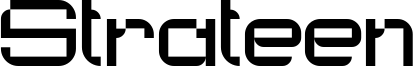 Strateen Font