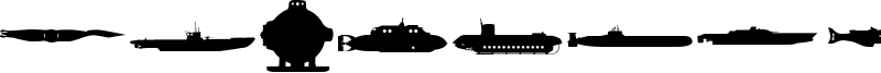 Submarines Font