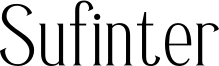 Sufinter Font