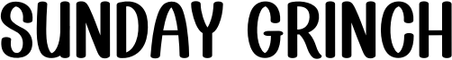 Sunday Grinch Font