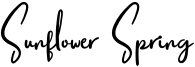 Sunflower Spring Font