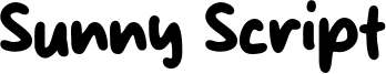 Sunny Script Font