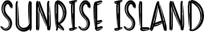 Sunrise Island Font