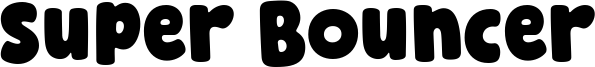 Super Bouncer Font