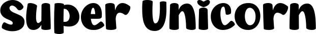 Super Unicorn Font