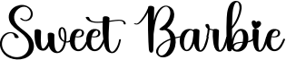 Sweet Barbie Font