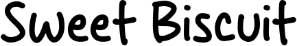 Sweet Biscuit Font