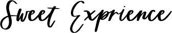 Sweet Exprience Font