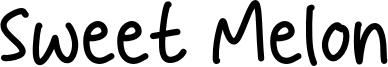 Sweet Melon Font