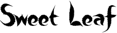 Sweet Leaf Font