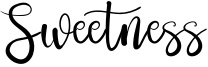 Sweetness Font