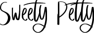 Sweety Petty Font