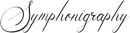 Symphonigraphy Font