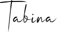 Tabina Font