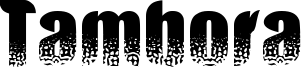 Tambora Font