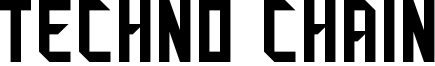 Techno Chain Font