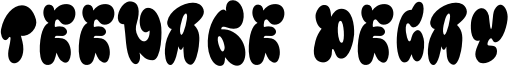 Teenage Decay Font
