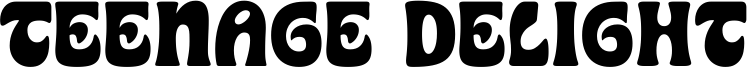 Teenage Delight Font