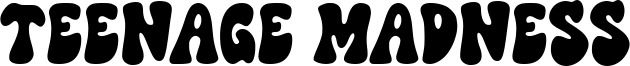 Teenage Madness Font