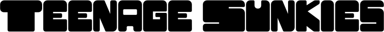 Teenage Sunkies Font