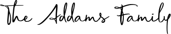 The Addams Family Font