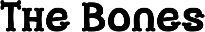 The Bones Font