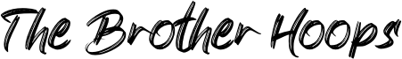 The Brother Hoops Font