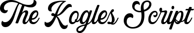 The Kogles Script Font
