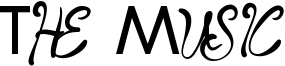 The Music Font