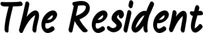 The Resident Font