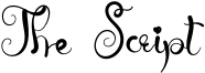 The Script Font