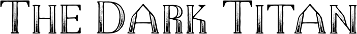 The Dark Titan Font