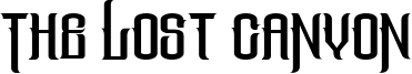 The Lost Canyon Font