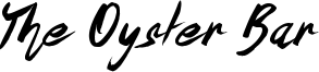 The Oyster Bar Font
