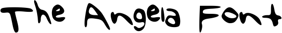 The Angela Font Font