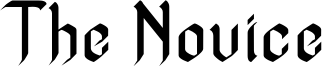 The Novice Font