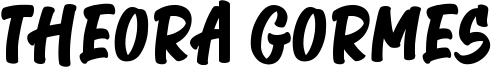 Theora Gormes Font